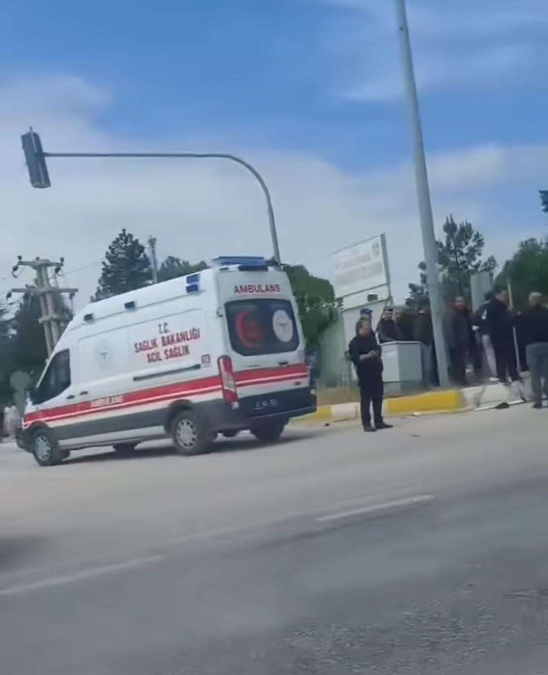 Sandıklı'da Kaza Geliyorum Demedi