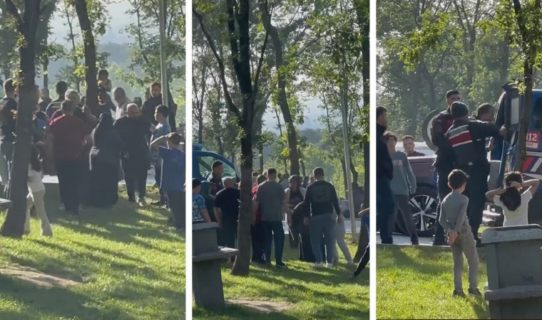 Piknik Alanında Satırlı Masa Kavgası!