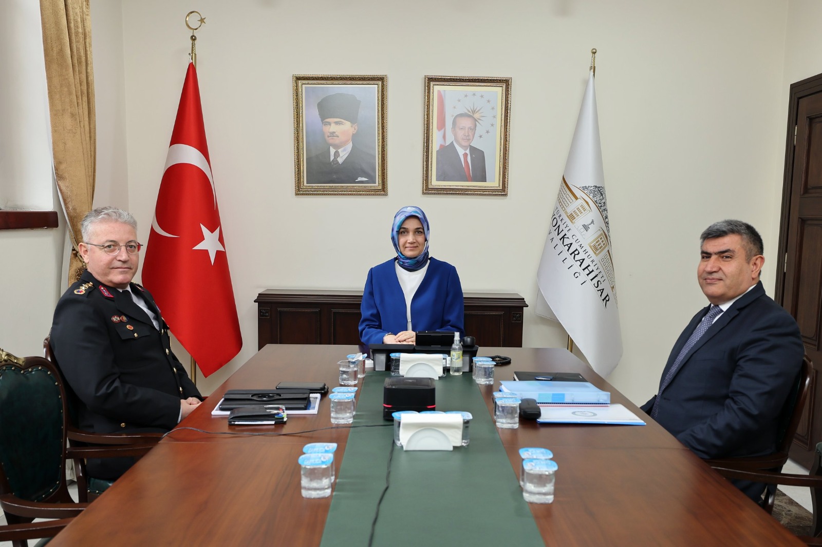 Vali Yiğitbaşı Güvenlik Toplantısına Katıldı