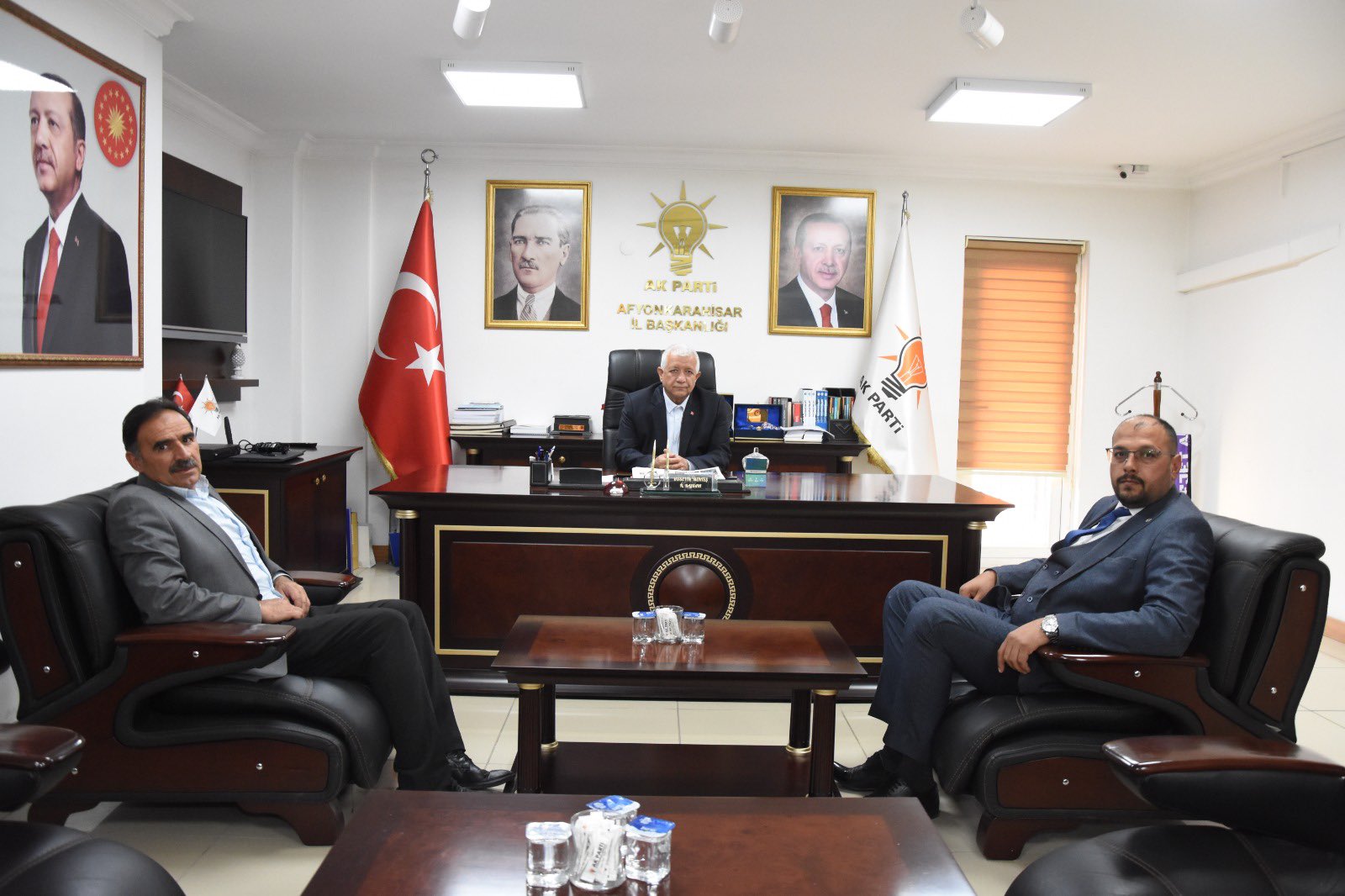 AK Partili Menteş'e Bodur ve Bayatlı'dan Ziyaret