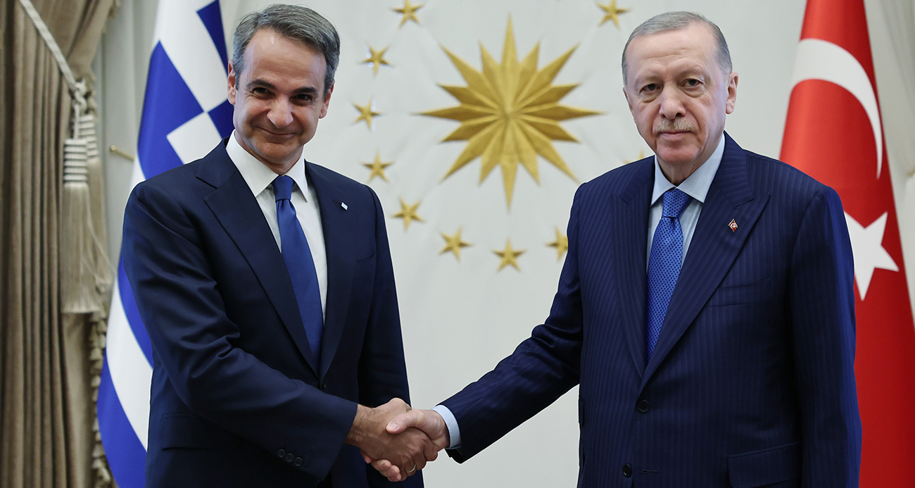 Gözler Ankara’da!  Erdoğan- Miçotakis Bir Araya Geldi