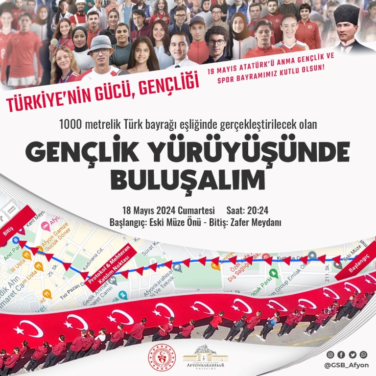 GENÇLİK YÜRÜYÜŞÜNDE BULUŞALIM
