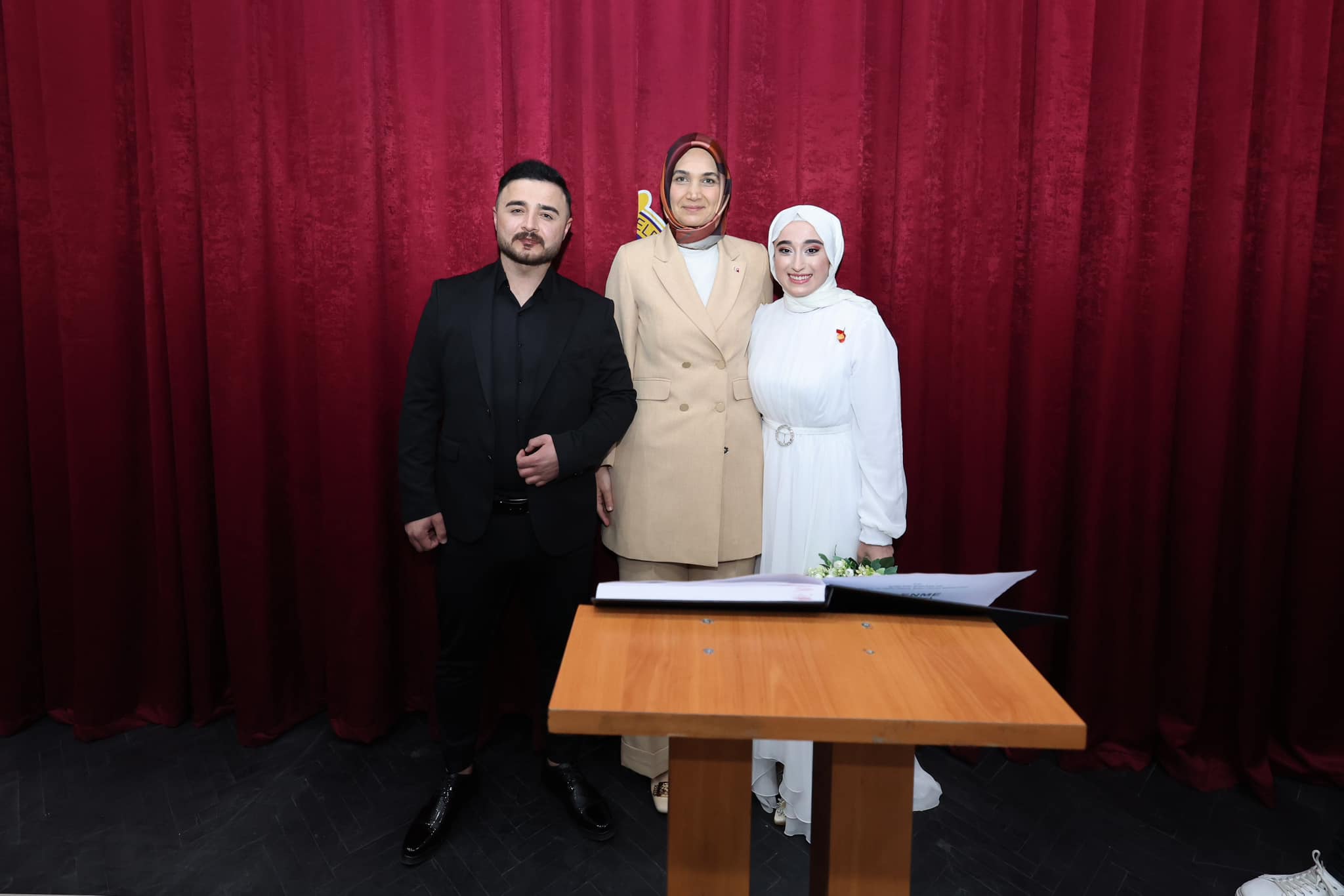 Vali Yiğitbaşı, Genç Çiftin Mutluluğuna Şahit Oldu