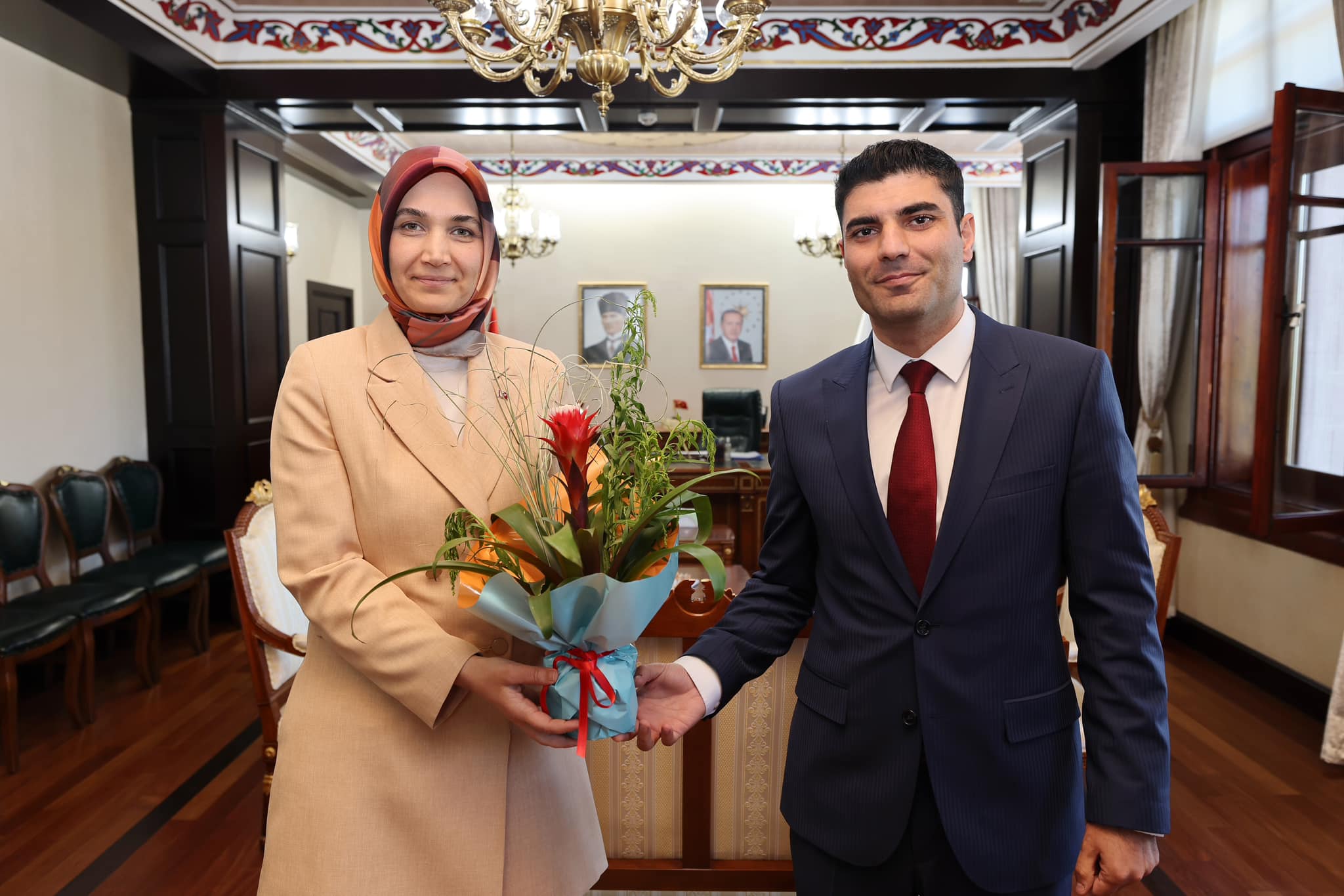 Vali Yiğitbaşı, Kaymakamları Makamında Ağırladı