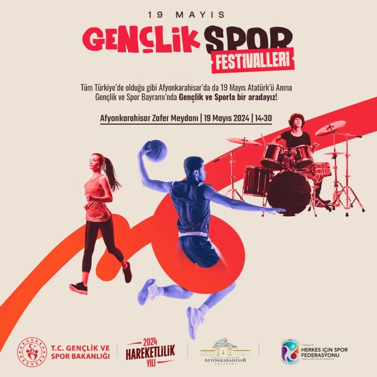 GENÇLİK, SPOR VE EĞLENCE BİR ARAYA GELİYOR