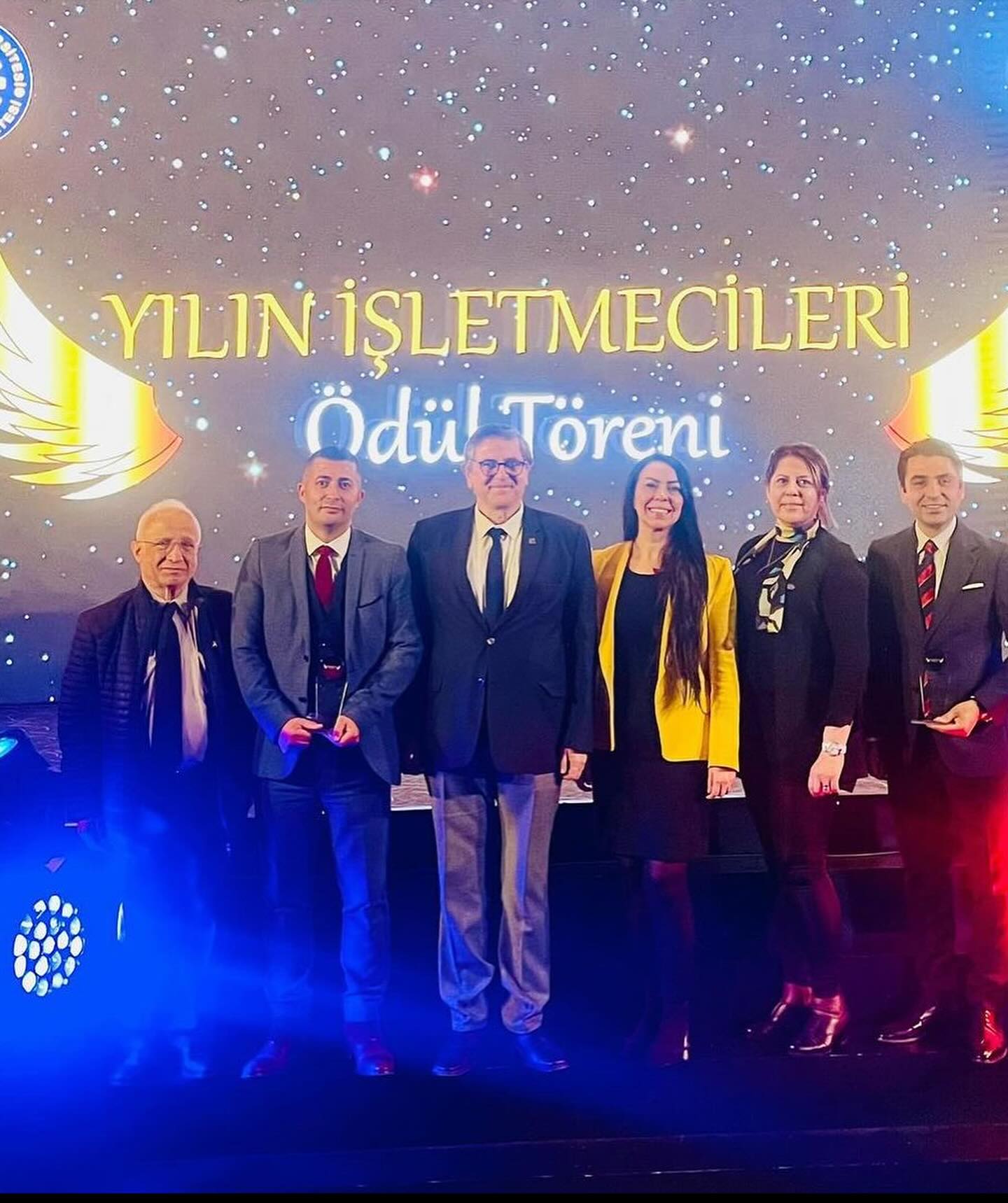 OEDAŞ Müdürü Cafer Demir, "Yılın İşletme İktisadi Enstitüsü Mezunu" Ödülünü Aldı