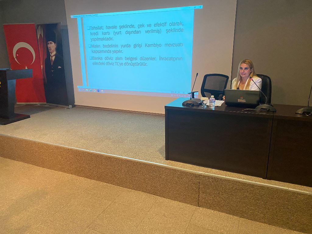DIŞ TİCARETTE ÖDEME ŞEKİLLERİ VE ALTERNATİFLER EĞİTİMİ