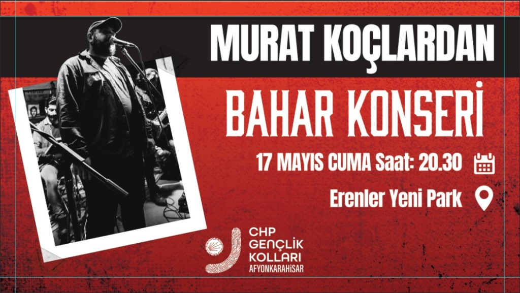 ÜNLÜ POPÇU MURAT KOÇLARDAN, ERENLER'DE KONSER VERECEK!