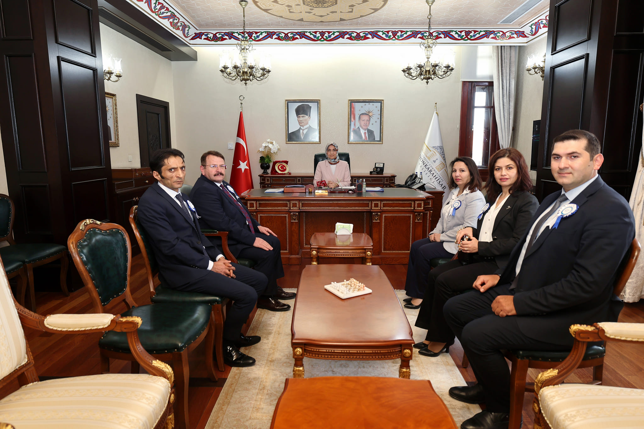 VALİ YİĞİTBAŞI'NI ZİYARET ETTİLER