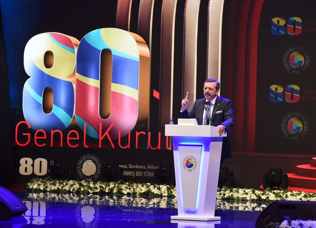 ATSO HEYETİ TOBB 80. GENEL KURULU'NA KATILDI