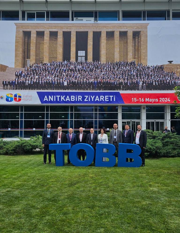 ATSO HEYETİ TOBB 80. GENEL KURULU'NA KATILDI