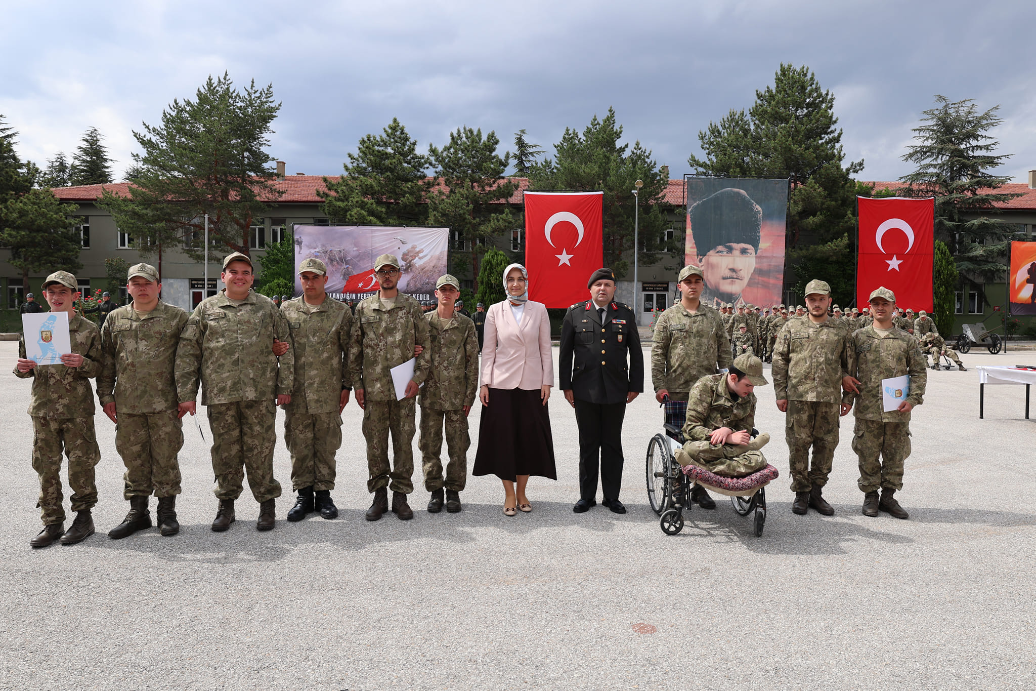 Devlet Ana 'Yemin Töreni'ne Katıldı