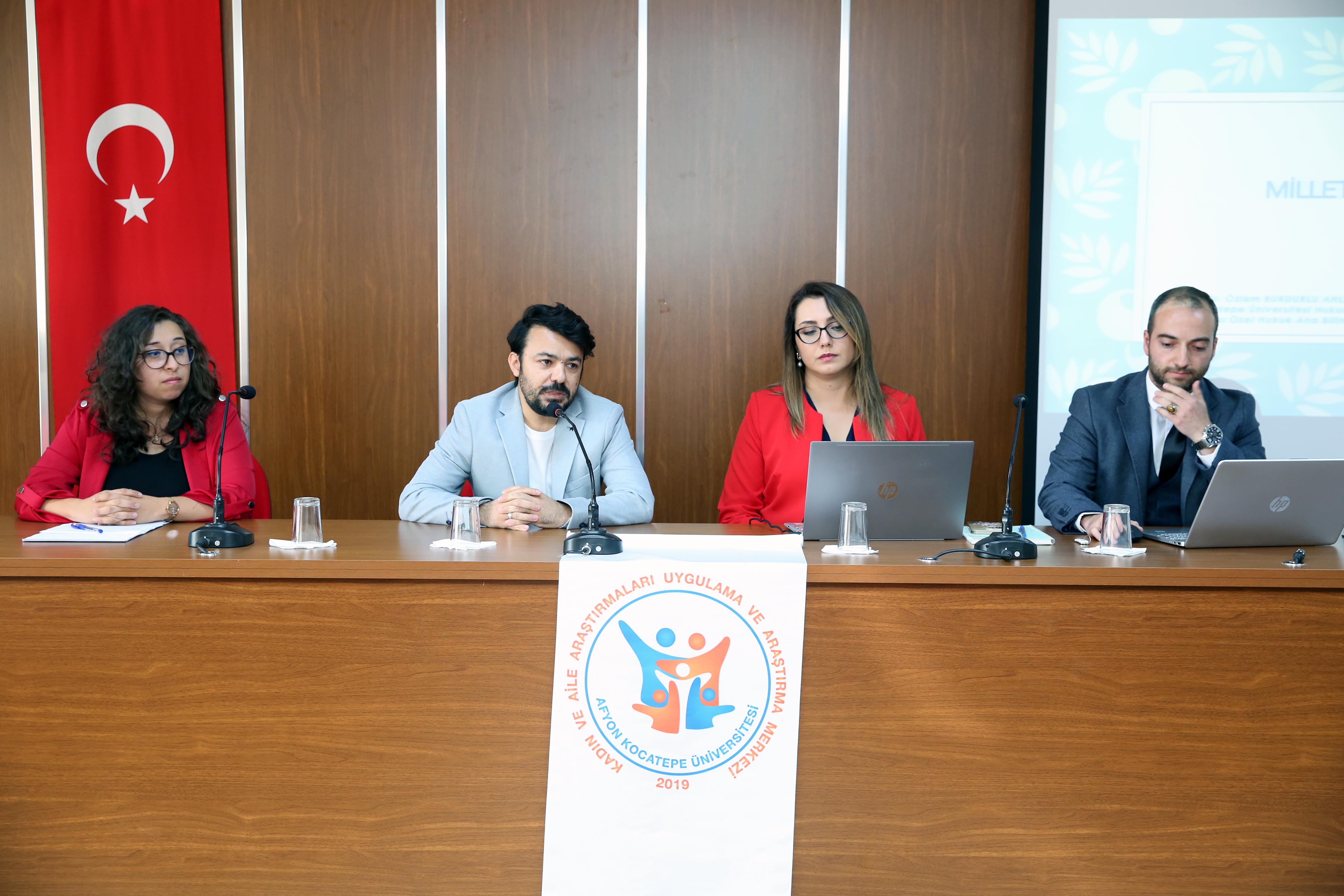 AKÜ’de Dünya Aile Günü Kapsamında “Hukukta Kadın Ve Aile” Paneli Gerçekleştirildi 
