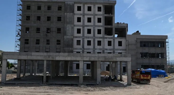 Emirdağ Yeni Devlet Hastanesi İnşaatı Hızla İlerliyor