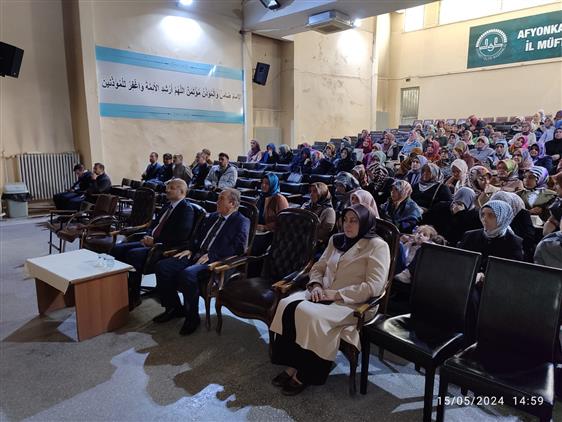 Afyonkarahisar İl Müftülüğü Tarafından Tanıtım Toplantıları Düzenlendi