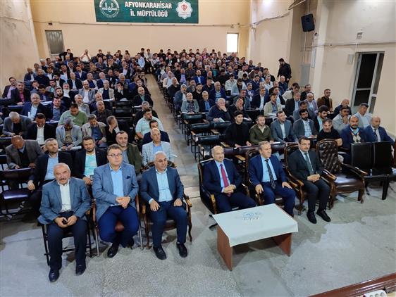 Afyonkarahisar İl Müftülüğü Tarafından Tanıtım Toplantıları Düzenlendi