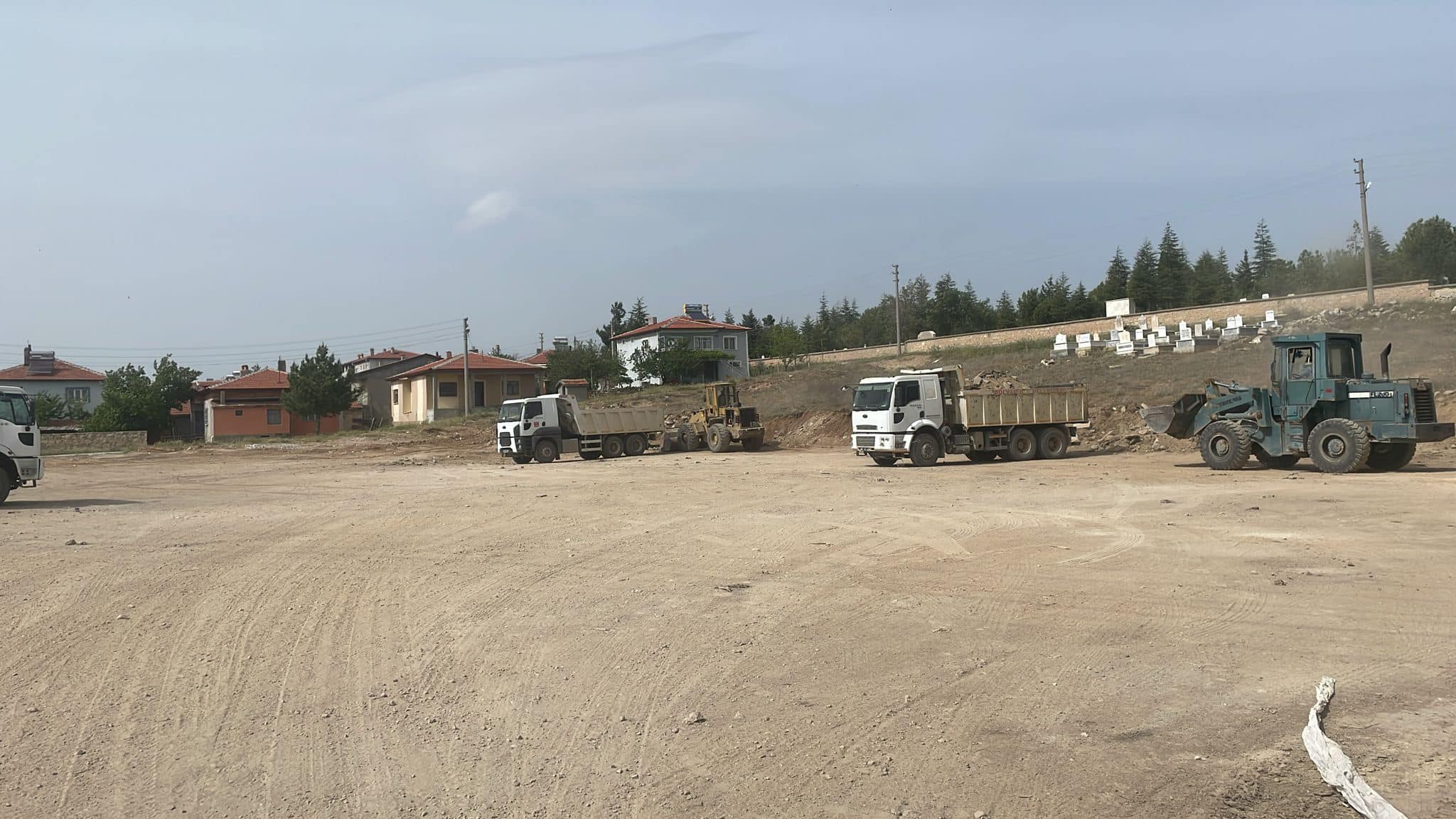 Bolvadin'de Şehir İçi Hafriyatlar Temizleniyor