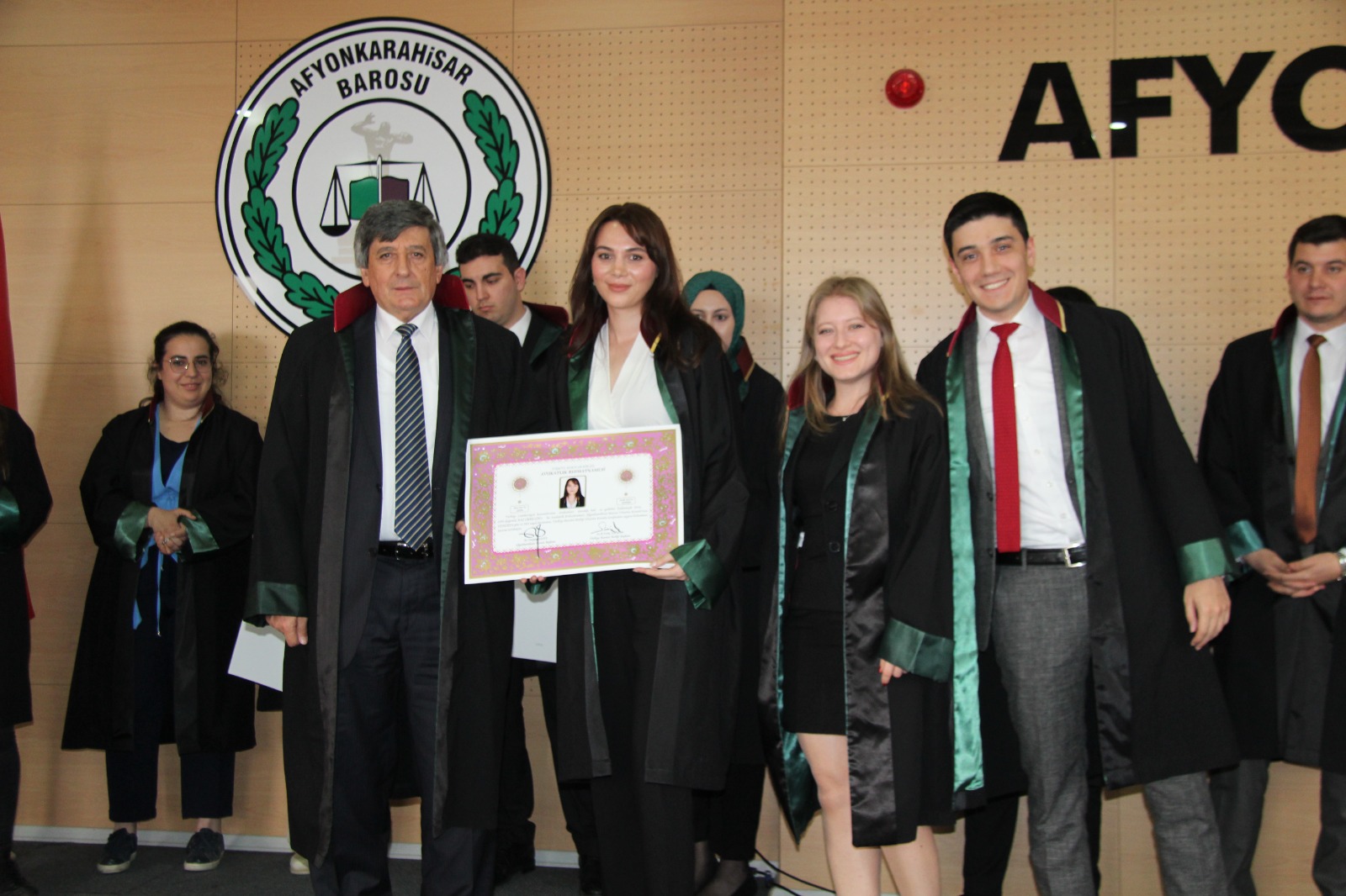 AFYON BAROSUNA RUHSATNAMELERİNİ ALARAK KATILDILAR