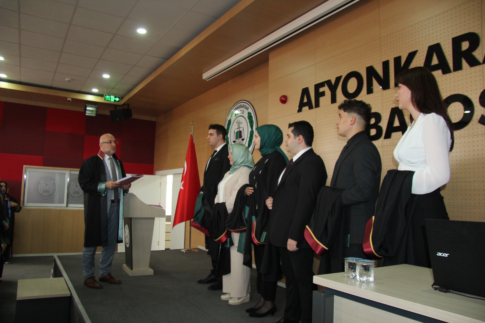 AFYON BAROSUNA RUHSATNAMELERİNİ ALARAK KATILDILAR