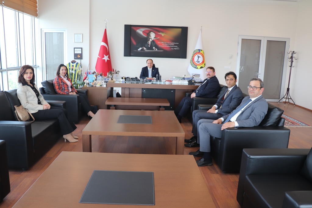 SOSYAL GÜVENLİK KURUMU İL MÜDÜRLÜĞÜ'NDEN SERTESER'E ZİYARET