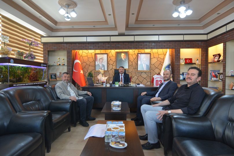 Türkiye Kızılay İl Derneği'nden Başkan Öztaş'a Hayırlı Olsun Ziyareti