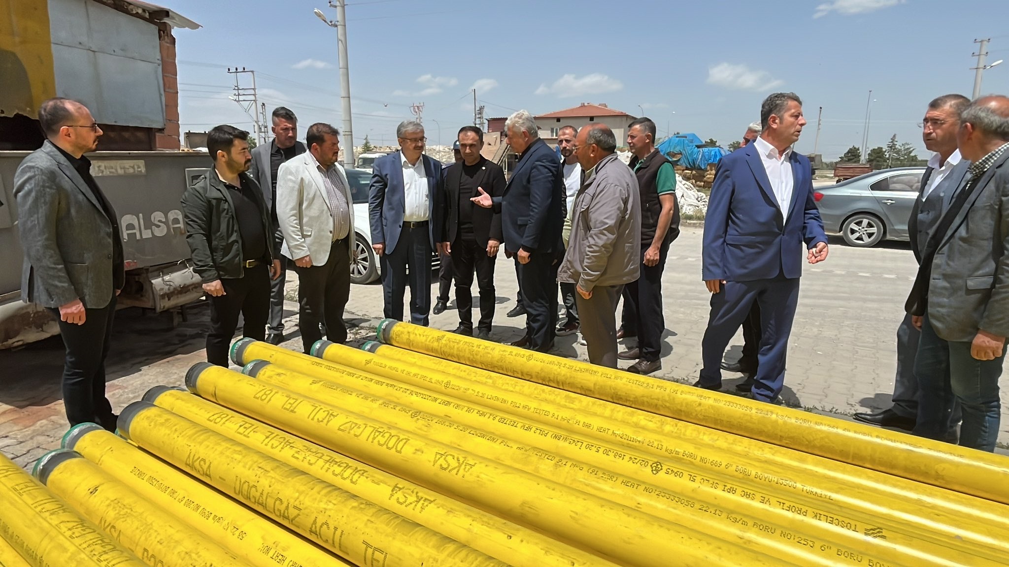 IŞIKLAR BELDESİ DOĞALGAZA DAHA ERKEN KAVUŞACAK