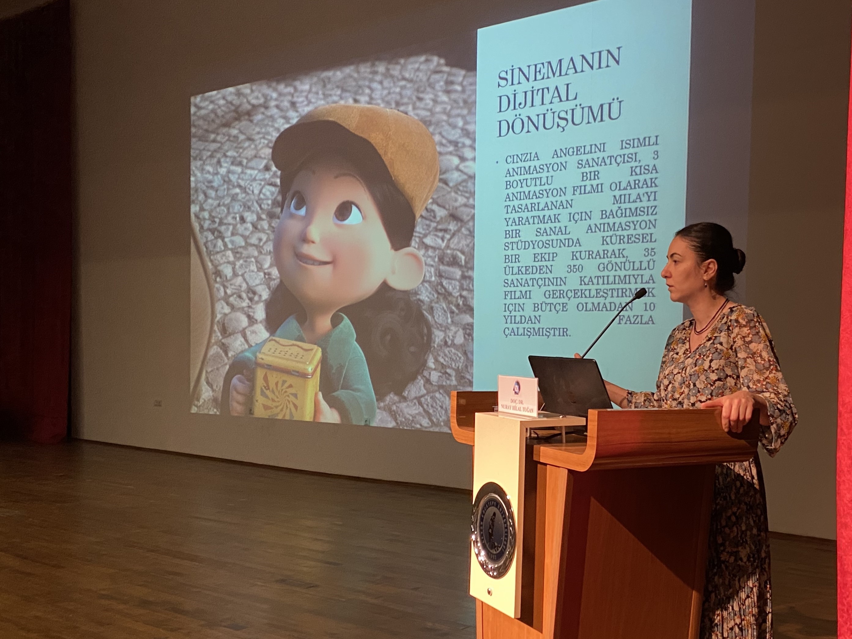 AKÜ’de “Dijital Sinemada Yeni Anlatım Olanakları” Anlatıldı