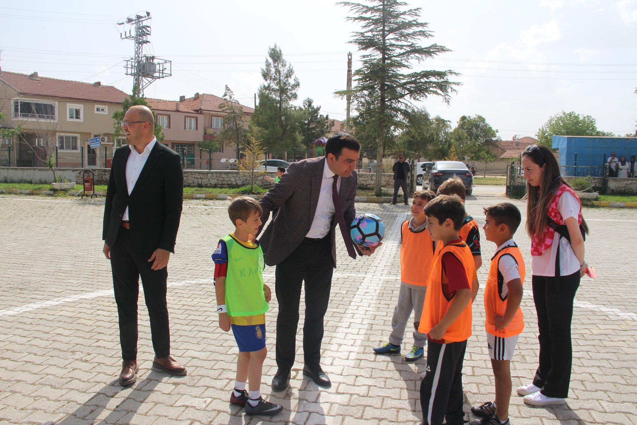 EVCİLER NEDİM TURAN İLKOKULUNDA COŞKULU FUTBOL TURNUVASI BAŞLADI