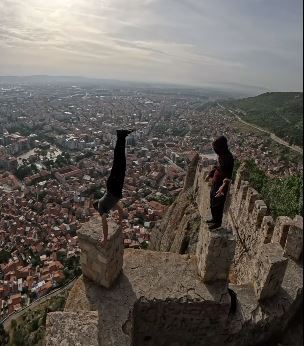 AFYON KALESİNDE NEFES KESEN ANLAR