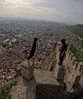 AFYON KALESİNDE NEFES KESEN ANLAR