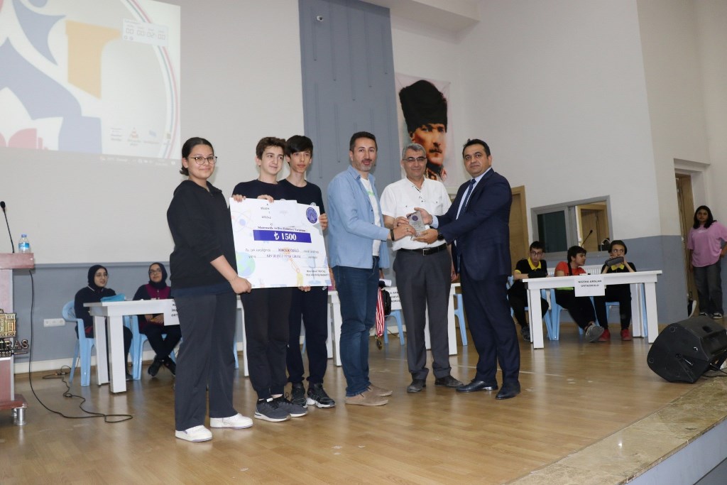YARIŞMANIN BİRİNCİSİ NERİMAN İBRAHİM KÜÇÜKKURT ORTAOKULU