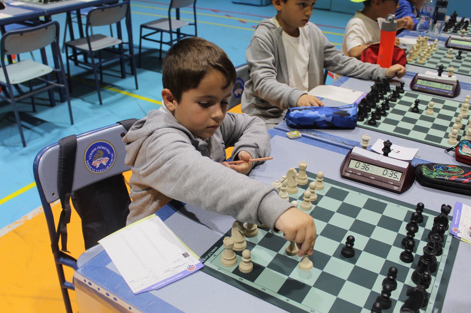 Afyon’da Okul Sporları Satranç Minikler Müsabakaları Başladı