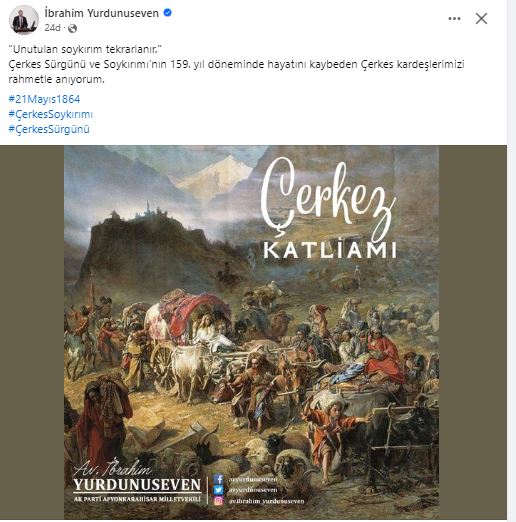 YURDUNUSEVEN: "UNUTULAN SOYKIRIM TEKRARLANIR"