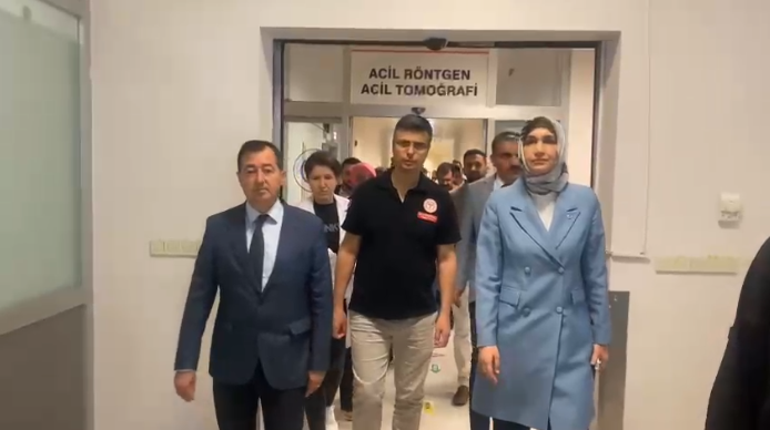 Vali Yiğitbaşı Yaralıları Ziyaret Etti