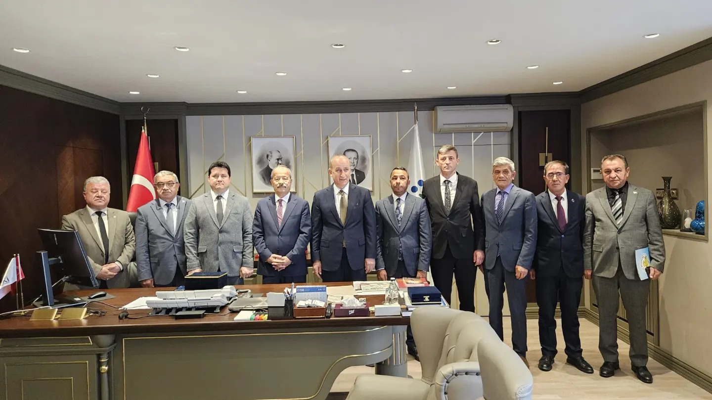 Taytak ve belediye başkanlarından  TOKİ’ye ziyaret