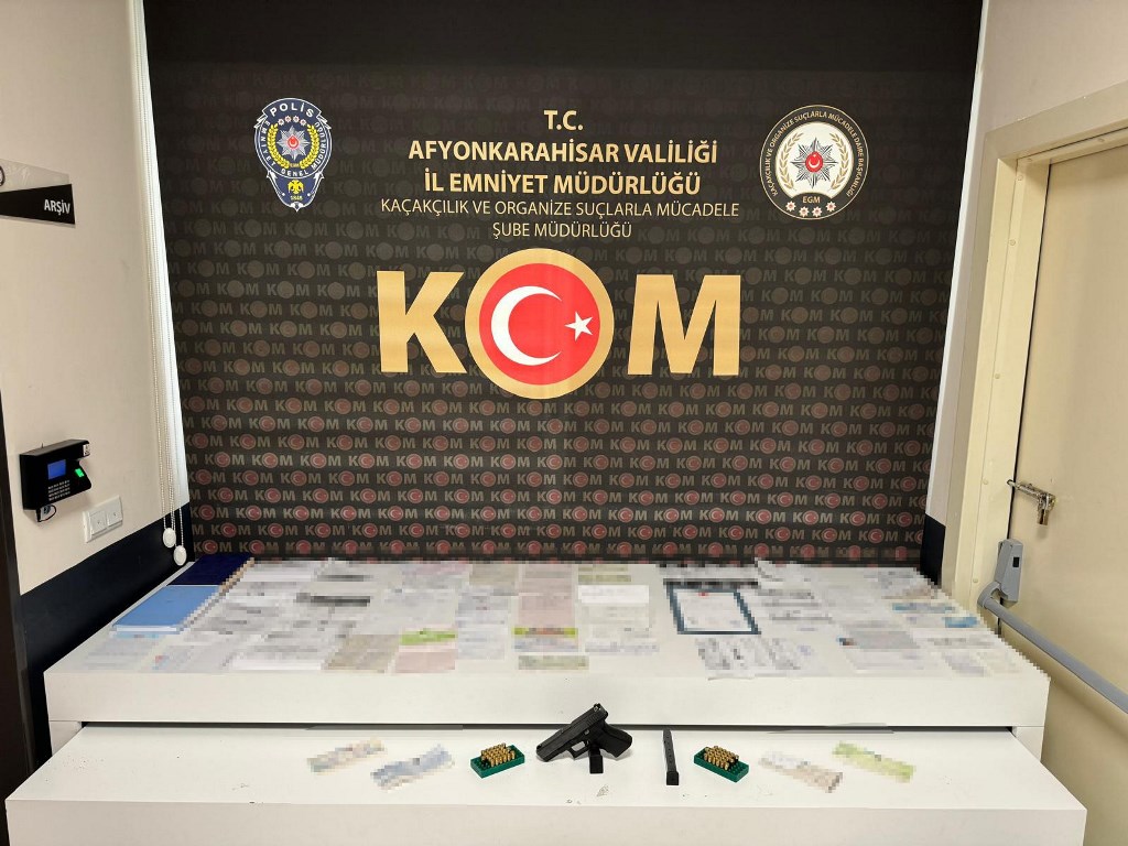 AFYON'DA TEFECİ OPERASYONU!