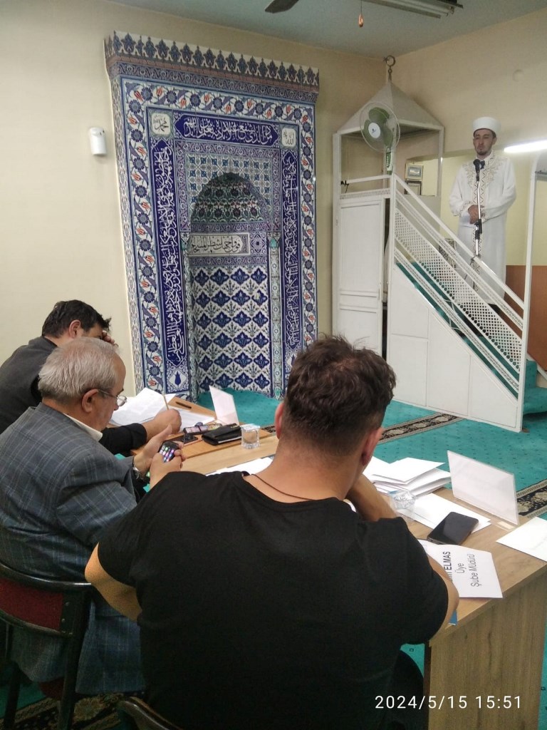 DİN GÖREVLİLERİ ARASINDA YARIŞMA DÜZENLENDİ