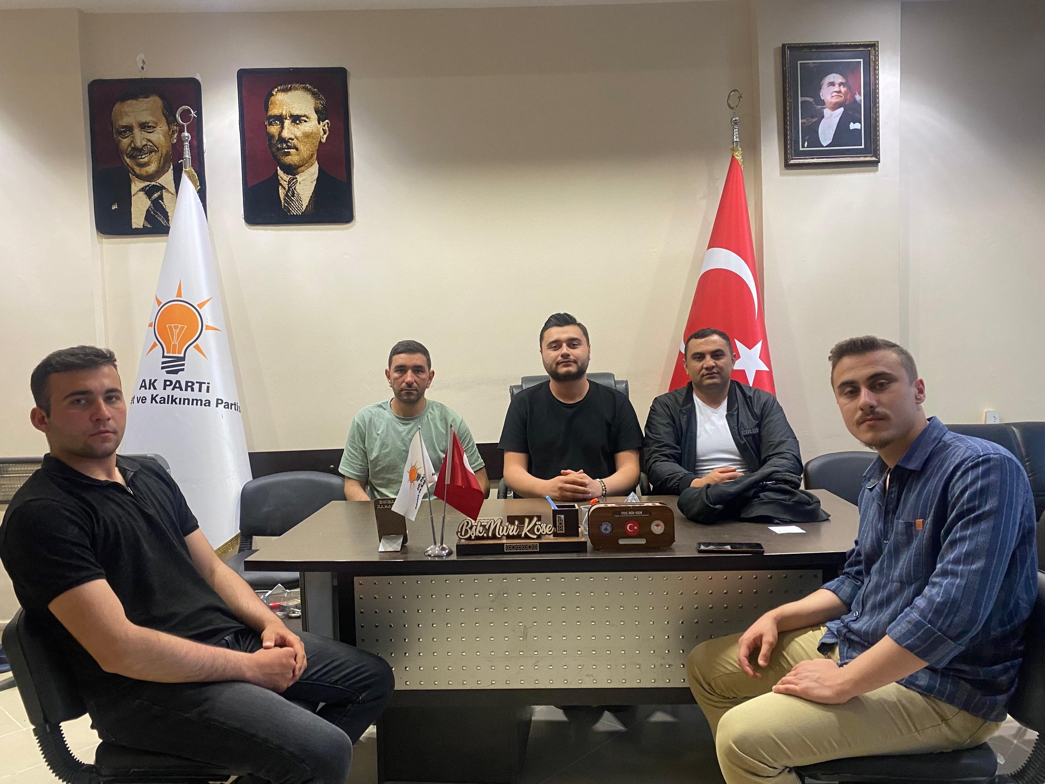 AK PARTİ TEŞKİLAT BAŞKANINDAN ZİYARET