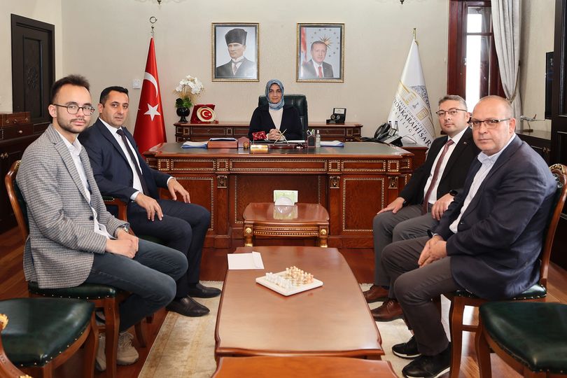 TÜRK MÜHENDİSLERİNDEN VALİ YİĞİTBAŞI'NA ZİYARET