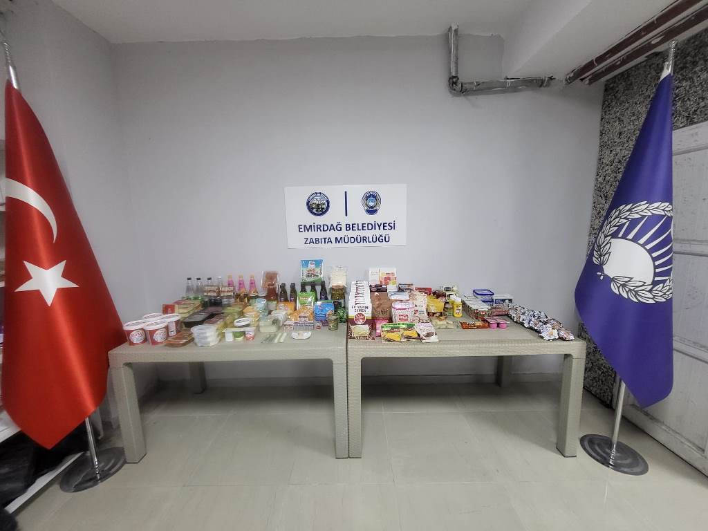 TARİHİ GEÇMİŞ ÜRÜNLER RAFLARDAN TOPLANDI
