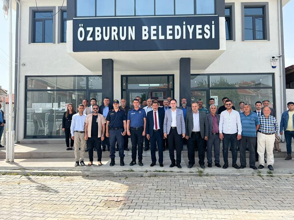 Kaymakam Bolat'tan Başkan Özdemir'e Ziyaret