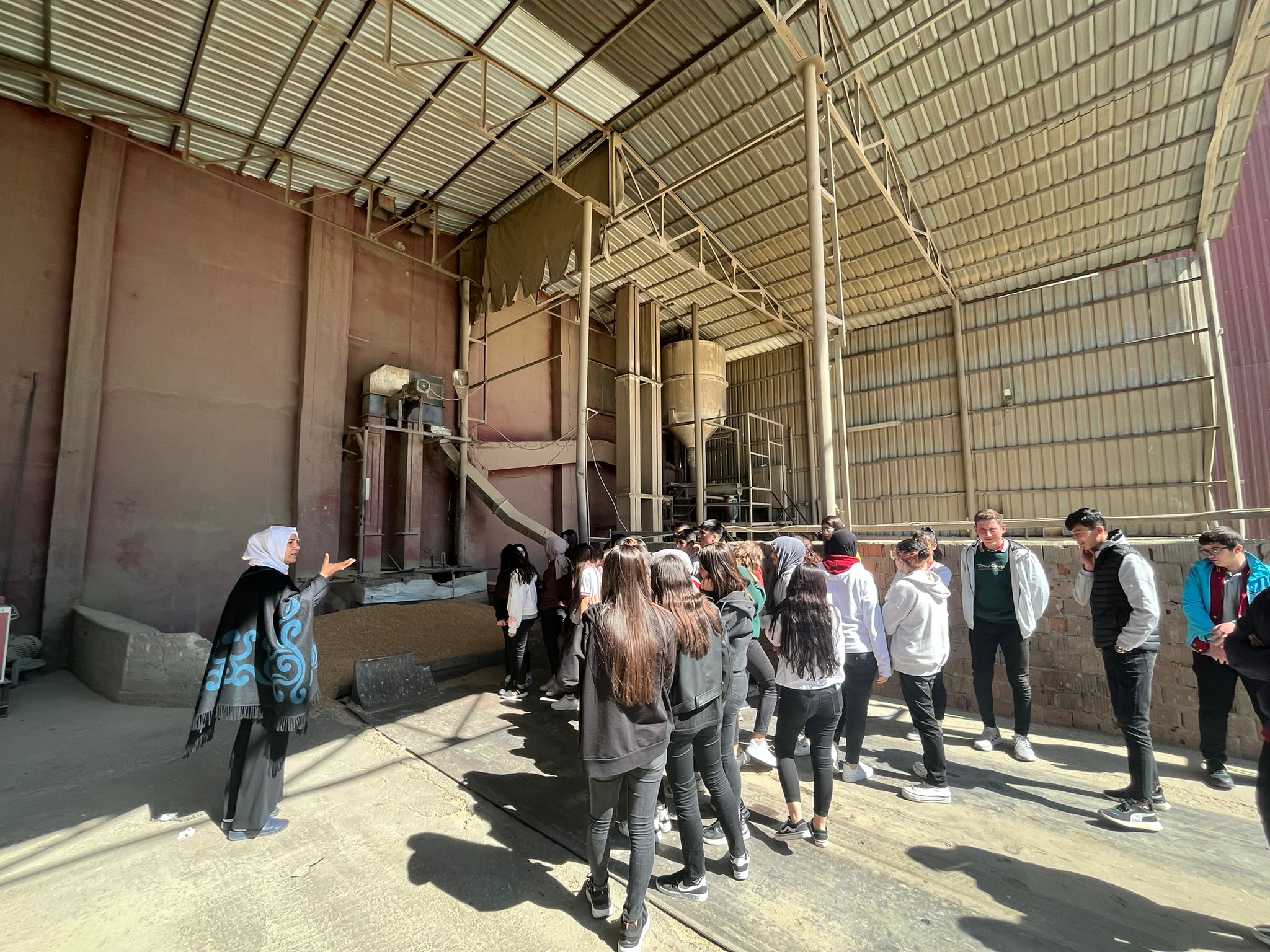 RSP öğrencileri Tınaztepe Un Fabrikasını ziyaret etti