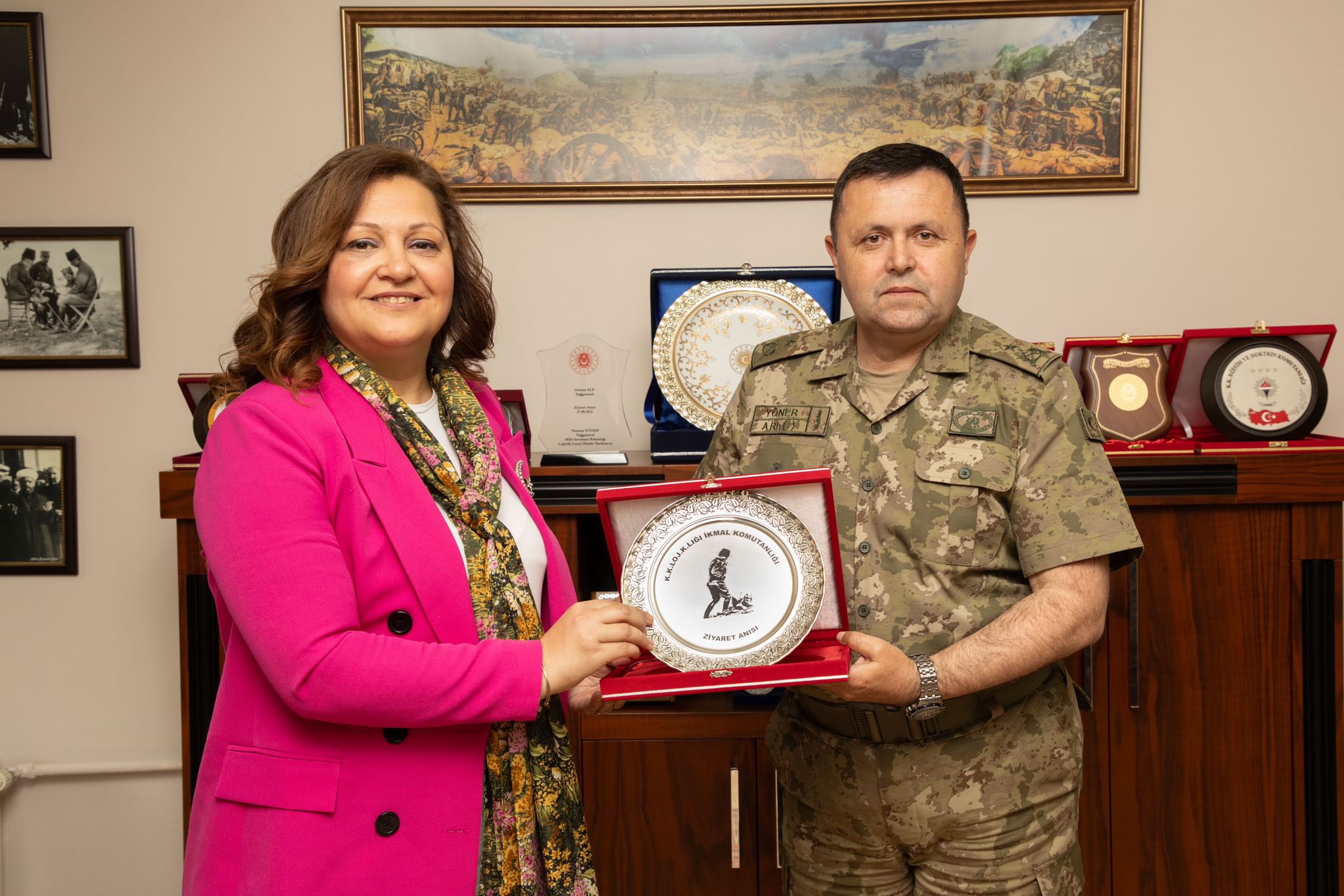 Başkan Köksal'dan Tuğgeneral Yöner'e Ziyaret
