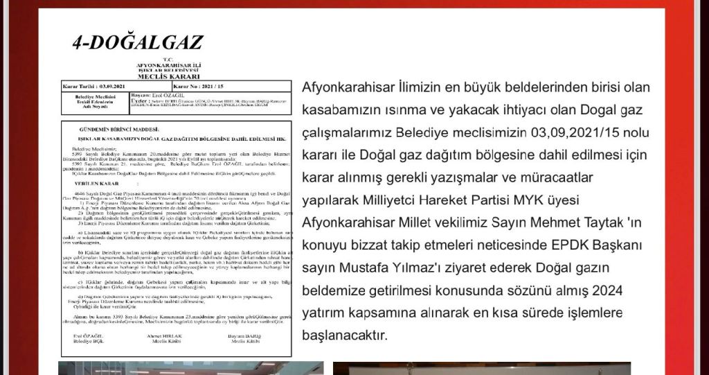 IŞIKLAR ESKİ BELEDİYE BAŞKANI BELGE İLE AÇIKLADI!