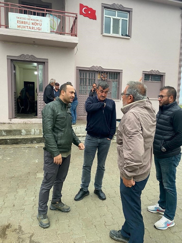 DOLUDAN ZARAR GÖREN EKİLİ ALANLARIN TESPİTİ YAPILDI