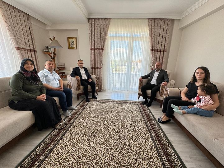 AK Partili Arslan'dan Taziye Ziyareti