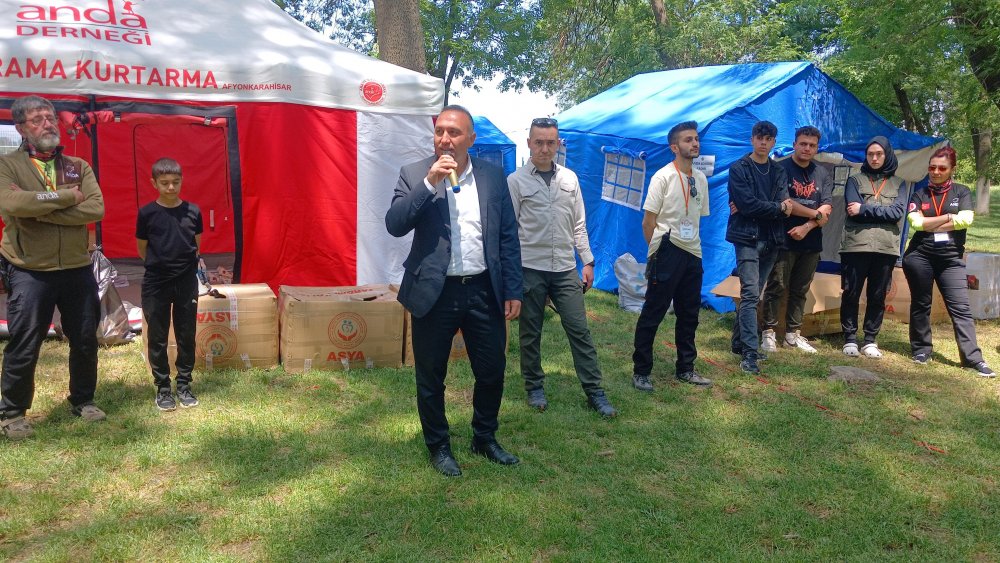 ANDA Derneği, Dinar'da Kamp Düzenledi