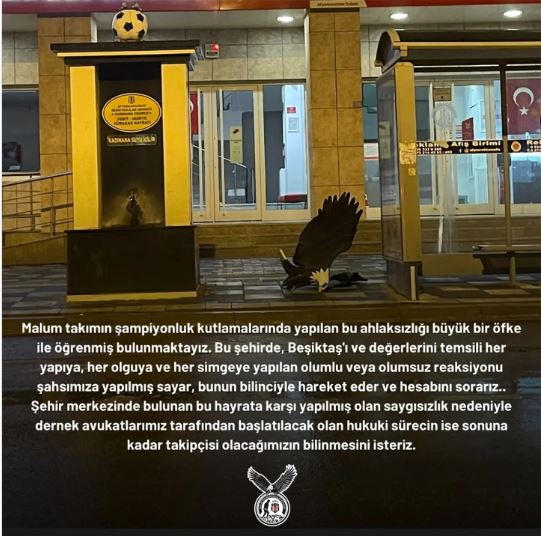 AFYON BEŞİKTAŞLILAR DERNEĞİNDEN AÇIKLAMA GELDİ
