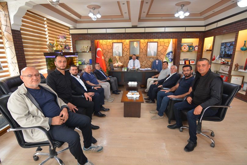 MHP İlçe Yönetimi'nden Başkan Öztaş’a Ziyaret