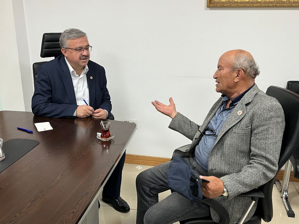 MİLLETVEKİLİ YURDUNUSEVEN HALKI DİNLEDİ